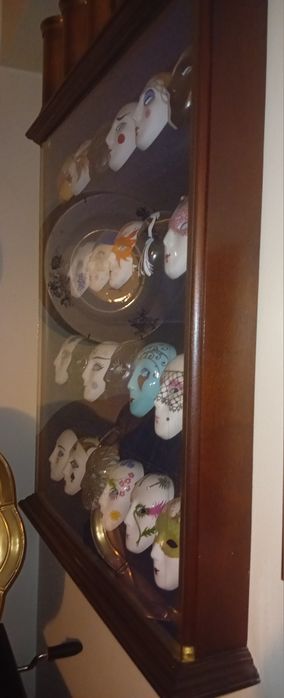 Colecção Máscaras de Veneza com expositor