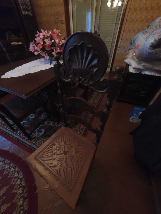 Mesa sala e 6 cadeiras (oferta cadeirao)