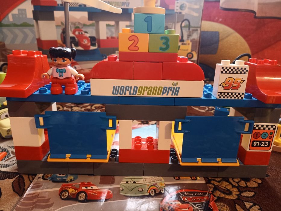 Набір серії Маквін Lego Duplo конструктор 9 шт. в наборі