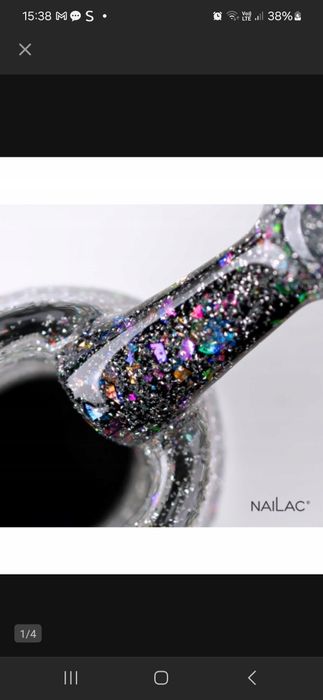 NaiLac Magic Top do paznokci manicure błyszczący wzornik gratis