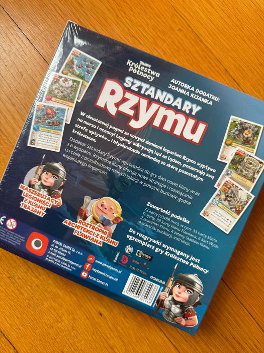 Gra Osadnicy: Królestwa Północy - Sztandary Rzymu /nowa /folia