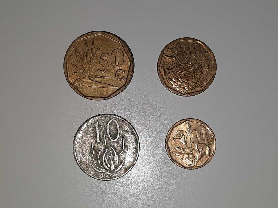 Lote de 33 Moedas - South Africa (1965/1995)