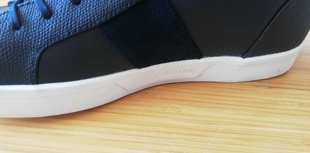 Calvin Klein sneakersy trampki skóra oryginał wysokie R 41.