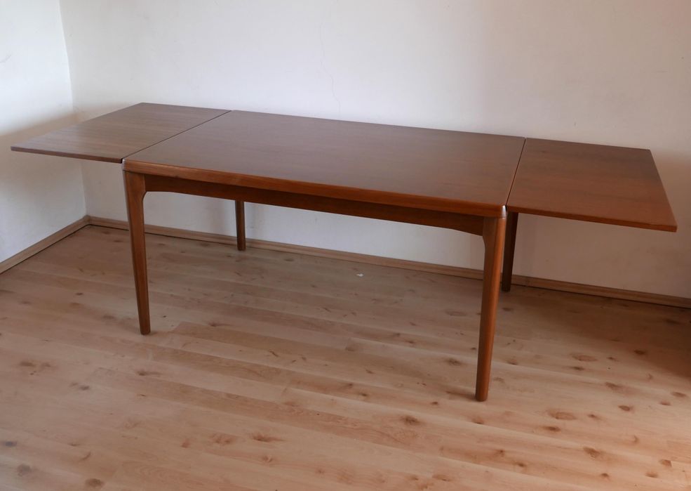 Wyjątkowy duński  stół lata 60-te,  tekowy, design, moller, teak ,