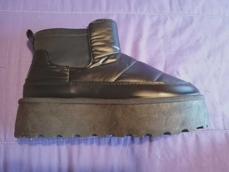 Bota Preta Forrada