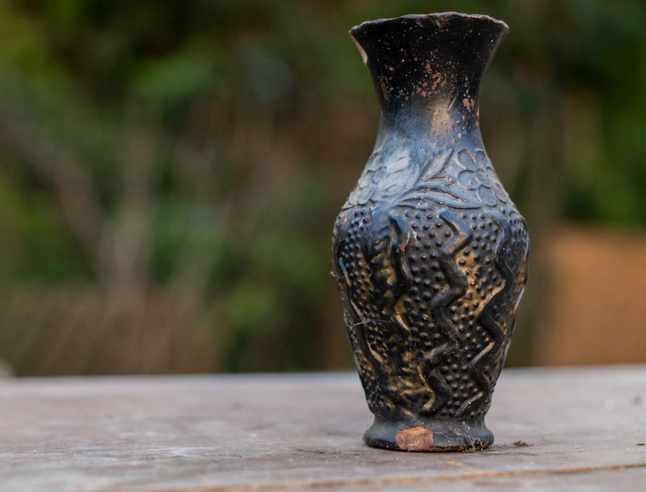 Wazonik ceramiczny Vintage PRL oldschool