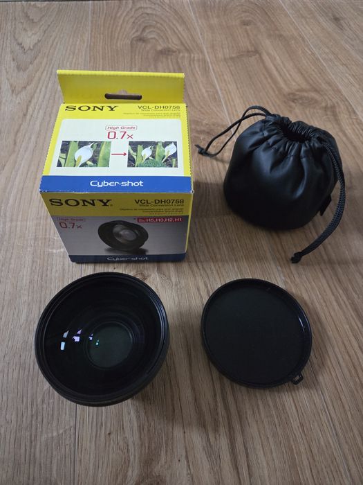 Aparat Panasonic Lumix FZ50 + szeroki kąt