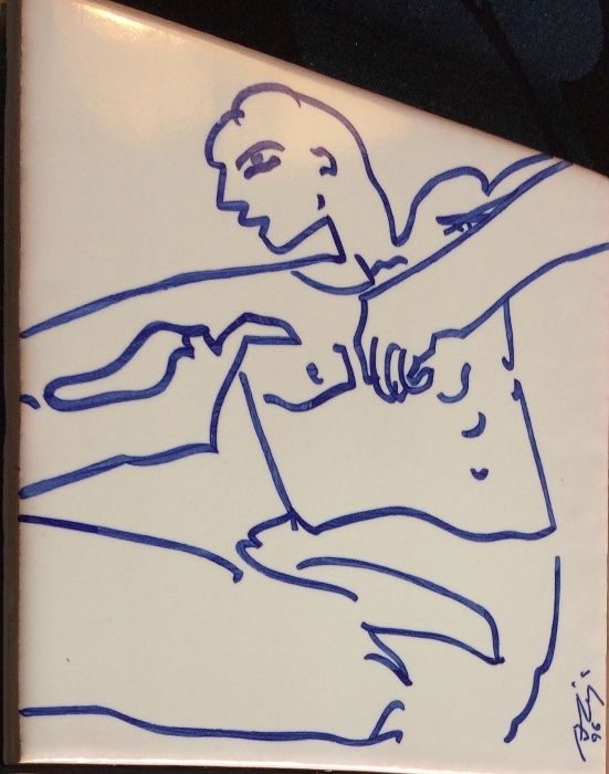 Azulejo Siza Vieira - "Homem"