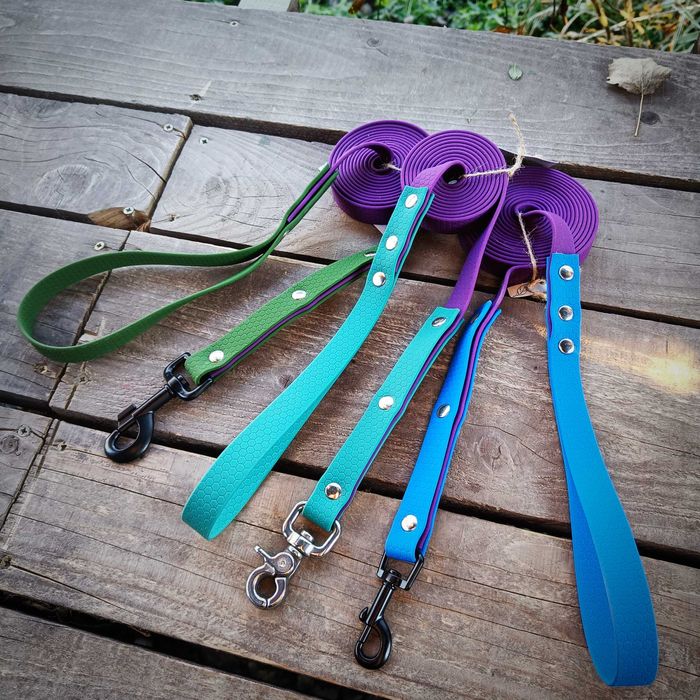 Linka treningowa dla psa 7m HEXA Plaster miodu Smycz Wodoodporna