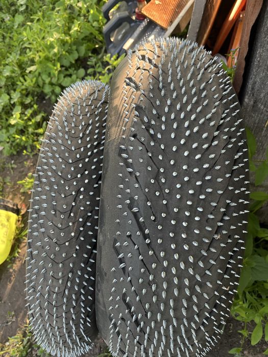 190 55 17 / 120 70 17 шипована мото резина