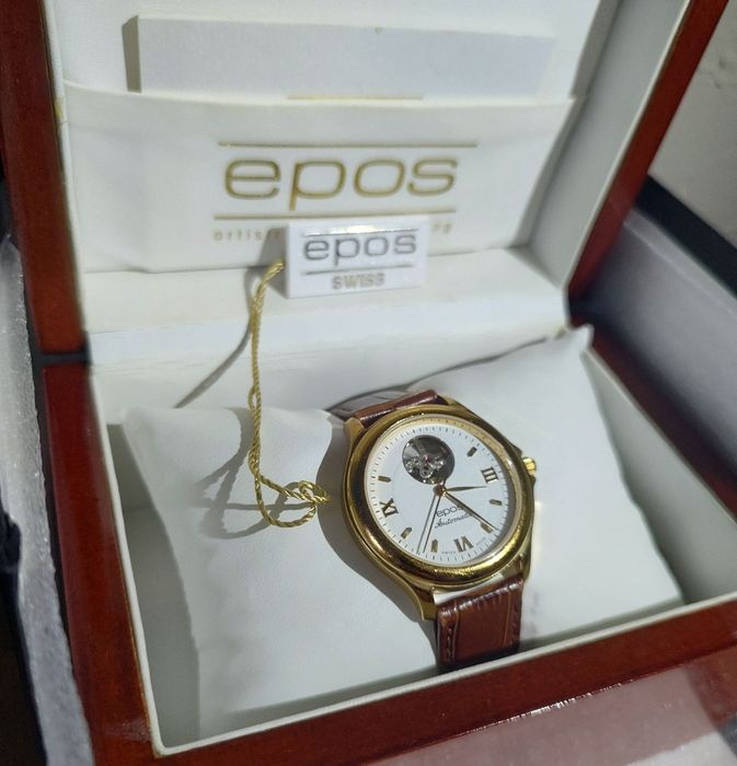 Швейцарские наручные часы Epos, Open Heart,механика