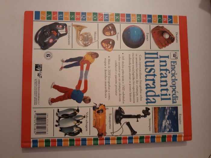 livro Enciclopédia Infantil Ilustrada portes incluídos NOVO