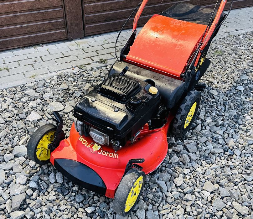 Kosiarka spalinowa Wolf Jardin ( Etesia )RT53 Kawasaki 6KM/ALU/wstec
