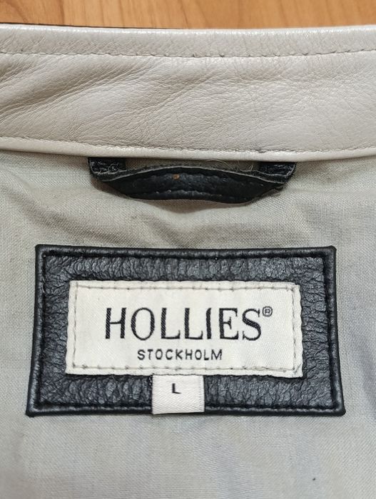 (М/L) Шкіряна куртка Hollies Stockholm Motors