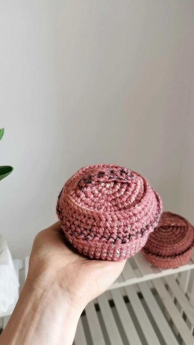 Chiński pierożek na szydełku handmade, rękodzieło