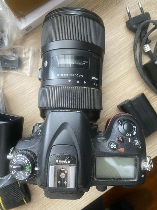 Pack NIKON D7100 (+ uma para peças) + SIGMA ART 18-35 1.8