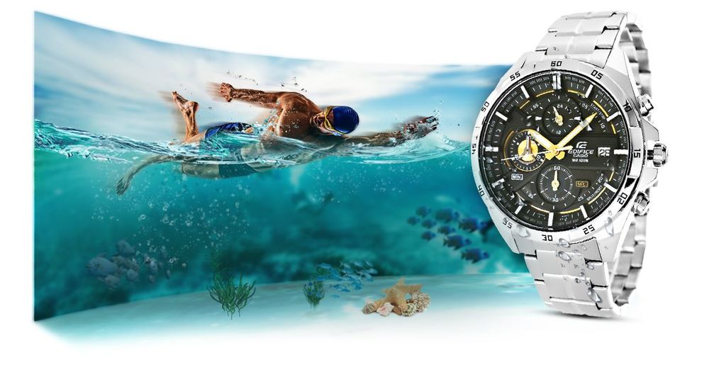 zegarek męski casio edifice efr-556d-1avuef 10 bar