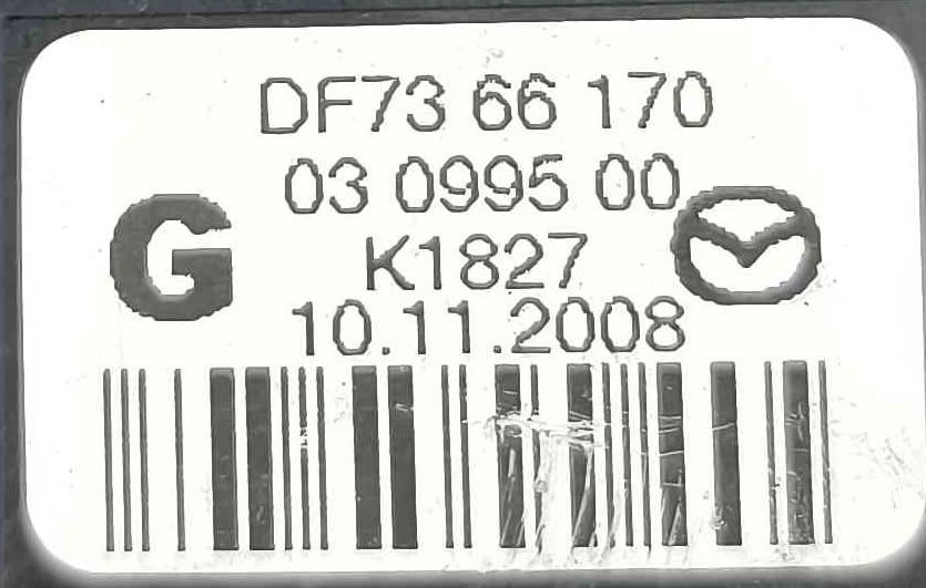Manípulo de Luzes DF7366170 - MAZDA 2