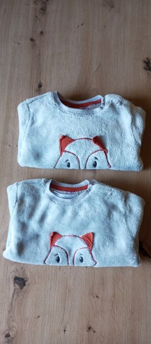 Ciepłe bluzy dla bliźniaków