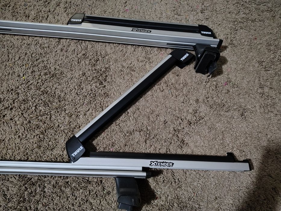 thule рейлинги з кріпленням для лиж, сноубордів на Peugeot 508. Змінні