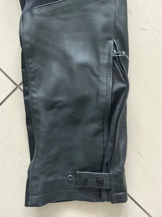 Spodnie męskie skórzane 4 SR rozmiar 54
