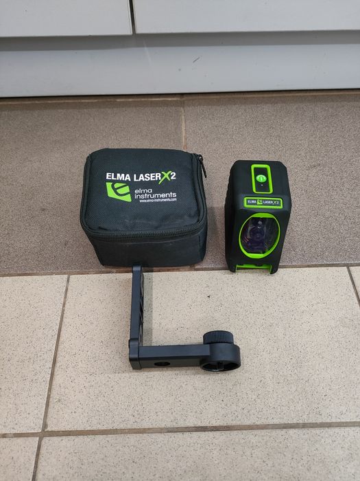 Elma X2 Laser Krzyżowy Zielona Wiązka jak nowy