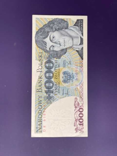 1000zł. Mikołaj Kopernik z 1982r. stan UNC