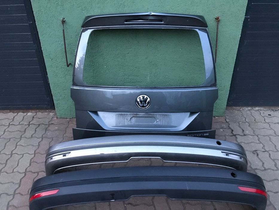 VW CADDY 2K5 LIFT 15- ZDERZAK TYL