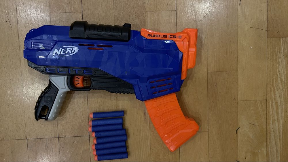 Бластер NERF N-Strike Elite Rukkus ICS-8, Nerf