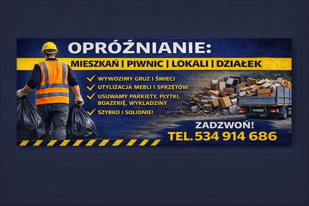 Opróżnianie mieszkań