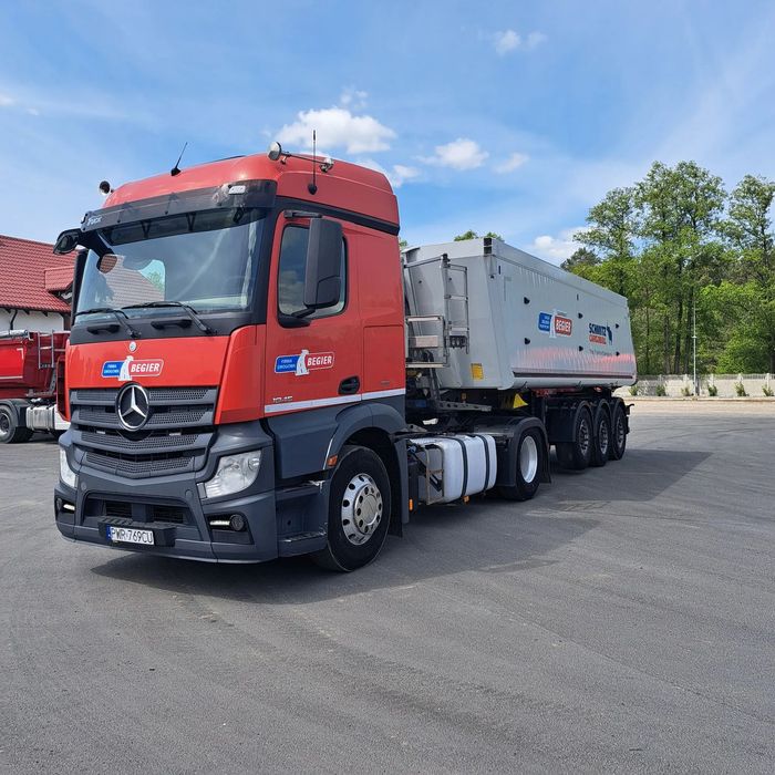 Mercedes-Benz ACTROS  Mercedes-Benz ACTROS 1845 LS z hydrauliką