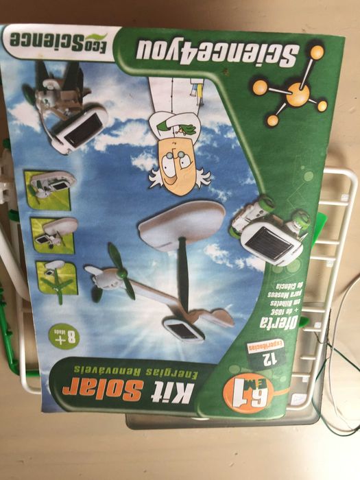 Kit Solar Energias Renováveis (6 em 1)-Science4you-Crianças + 8 anos