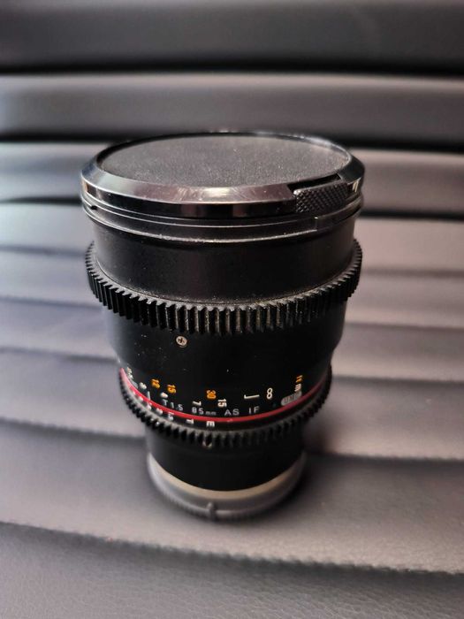 Lente samyang 85mm 1.4