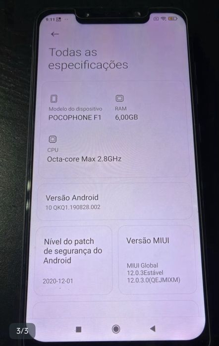 Pocophone F1 6gb Ram 128gb Rom