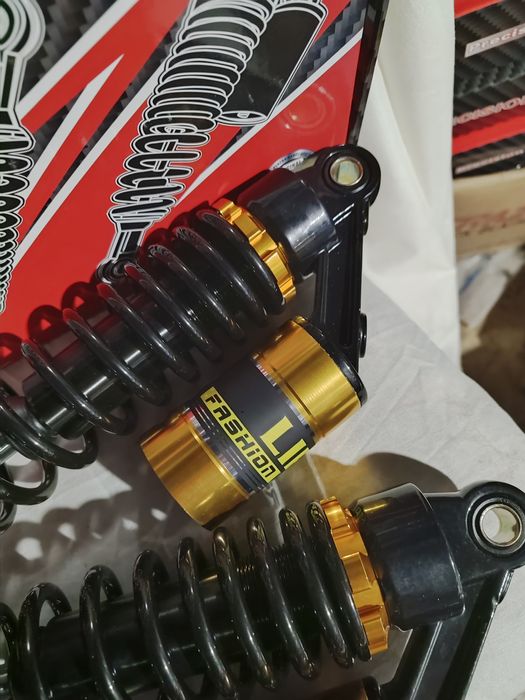 Амортизаторы задние 345 мм газо масляные Дельта Альфа Мустанг Сабур