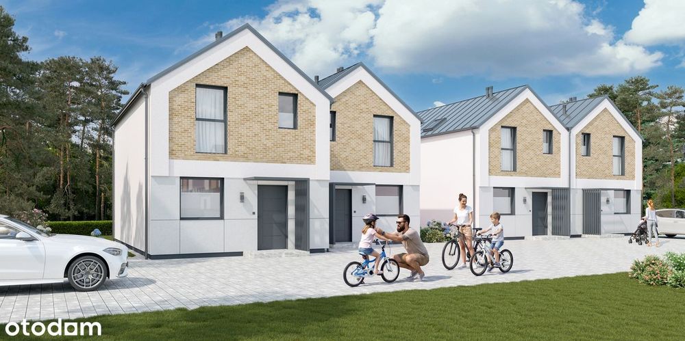 80,5 m² - Dom w zabudowie bliźniaczej z ogrodem (Targówka D10/2) - Widok 2