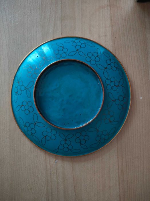 Talerz deserowy cloissone
