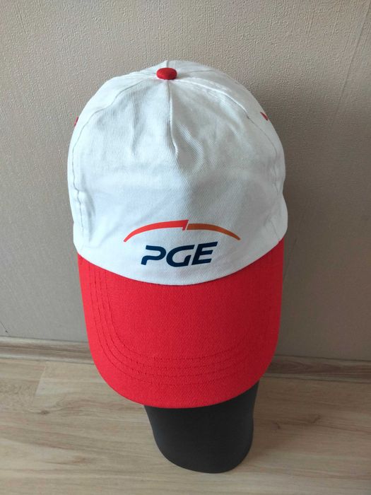 Czapeczka z daszkiem, bawełniana bejsbolówka PGE