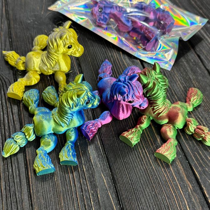 Игрушка 3Д Лошадка