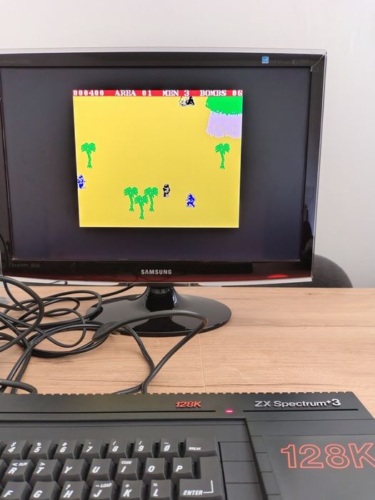 Best of Elite Vol 1 ZX Spectrum +3 (Commando, Bomb Jack) dyskietka CF2