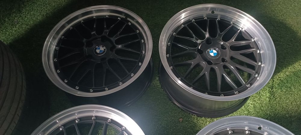 Jantes 18 de liga leve, réplica design BBS Le Mans (LM) dupla medida
