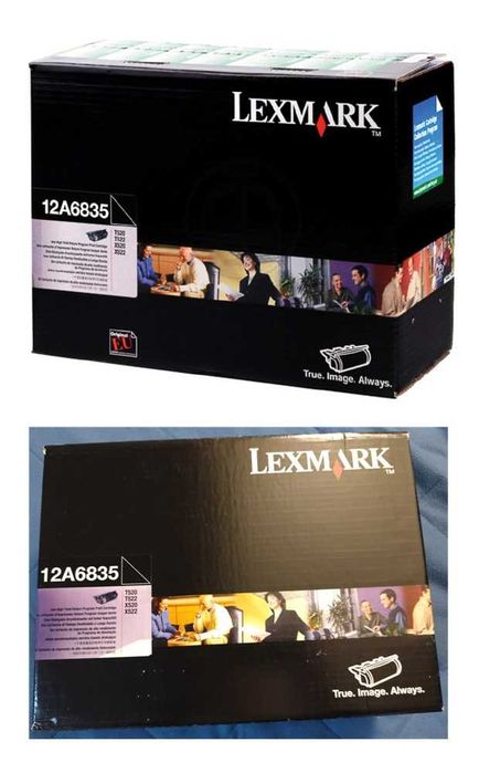 Toner Lexmark 12A6835 T520 Preto
