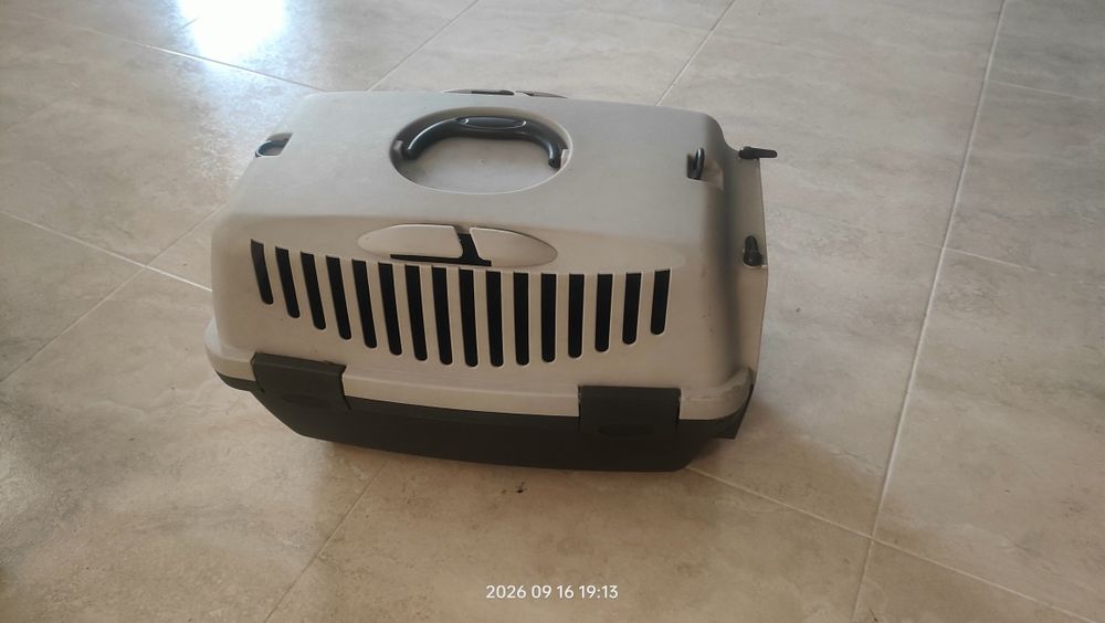 Caixa de transporte para gato