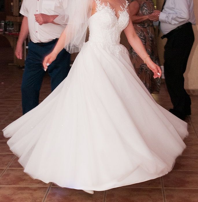 Suknia ślubna princessa/księżniczka model Gawra