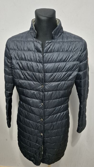 JAN MAYEN MOORER ITALY roz L damski plaszcz puchowy made in italy down