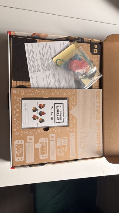 NINTENDO SWITCH + labo + gry