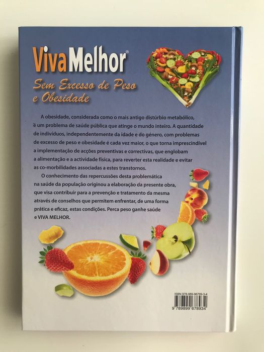 Livros Viva Melhor: Sumos e batidos / Sem excessos de peso e obesidade