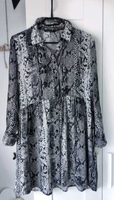 Stradivarius sukienka koszula tunika 38