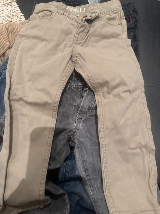 Calcas (5) e 1 par calcoes menino