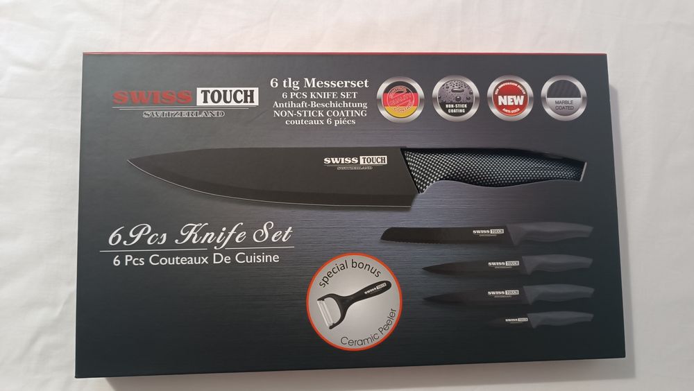 Jogo de Facas. Swiss Touch. Novo